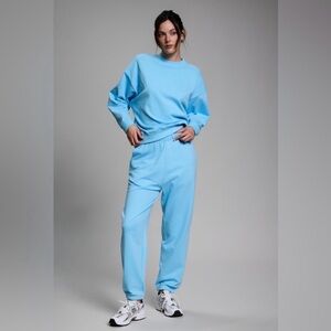 Year of Ours Light Blue Jogger Set